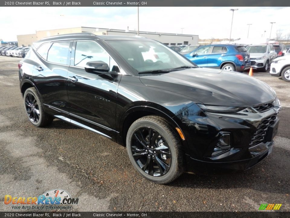 2020 Chevrolet Blazer RS Black / Jet Black Photo #3