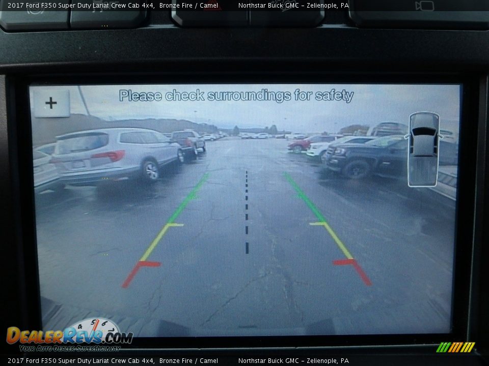 2017 Ford F350 Super Duty Lariat Crew Cab 4x4 Bronze Fire / Camel Photo #28