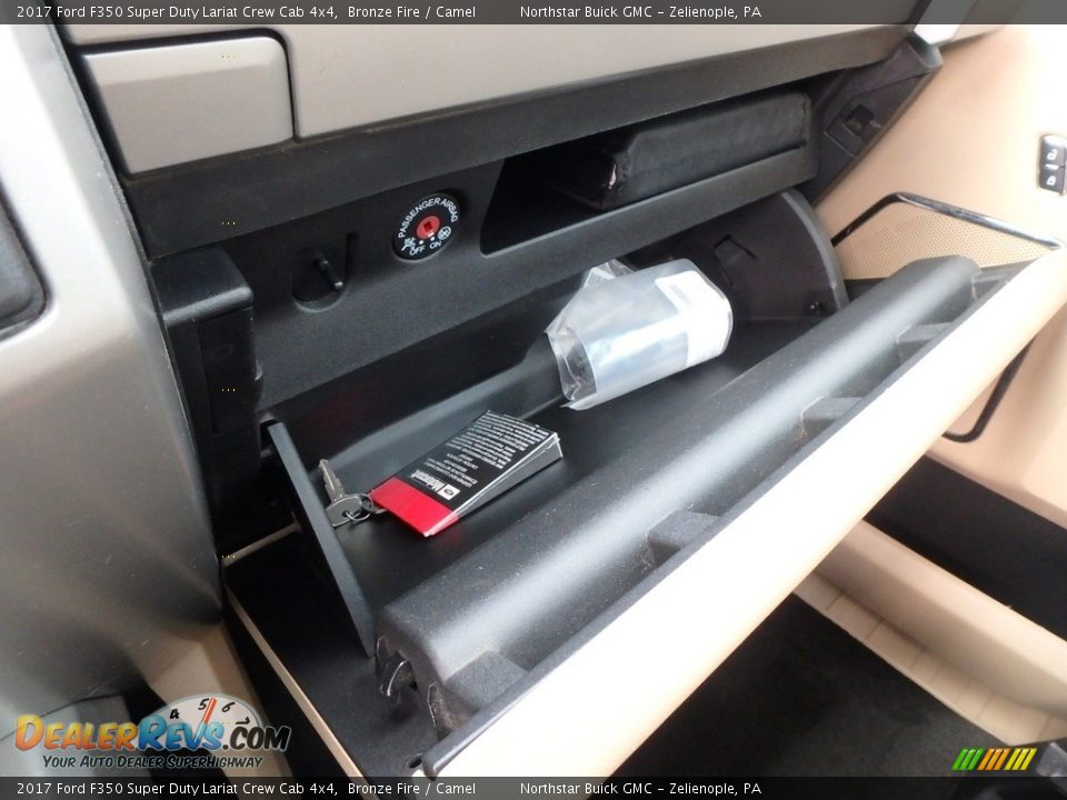 2017 Ford F350 Super Duty Lariat Crew Cab 4x4 Bronze Fire / Camel Photo #29