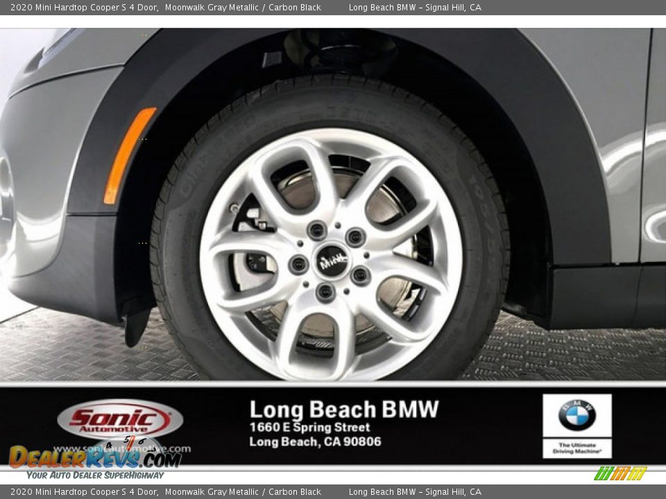 2020 Mini Hardtop Cooper S 4 Door Moonwalk Gray Metallic / Carbon Black Photo #9