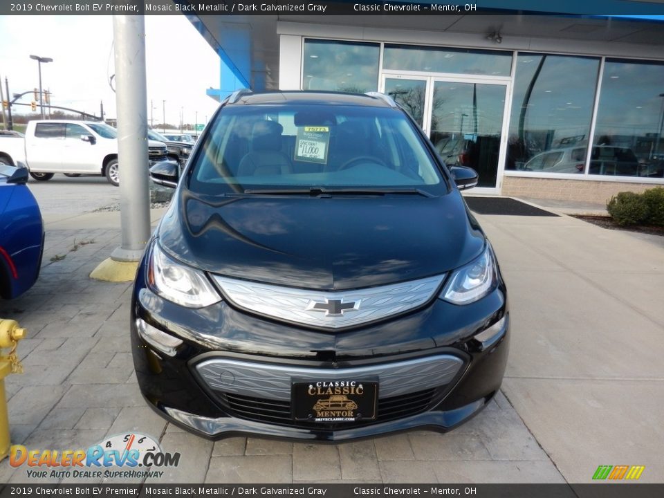2019 Chevrolet Bolt EV Premier Mosaic Black Metallic / Dark Galvanized Gray Photo #2