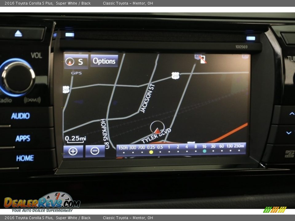2016 Toyota Corolla S Plus Super White / Black Photo #12
