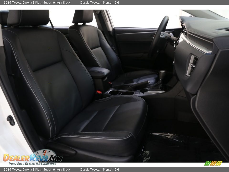 2016 Toyota Corolla S Plus Super White / Black Photo #15