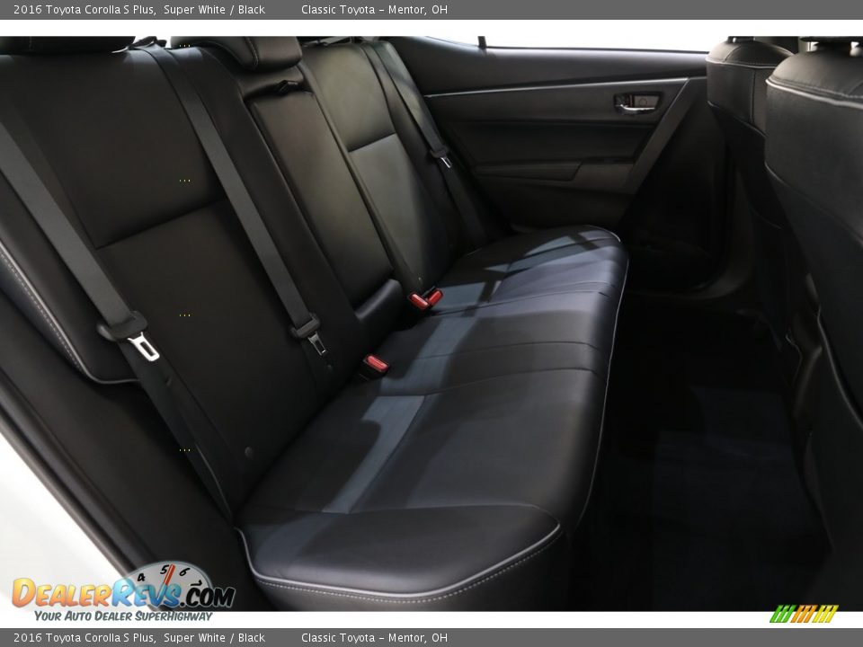 2016 Toyota Corolla S Plus Super White / Black Photo #16