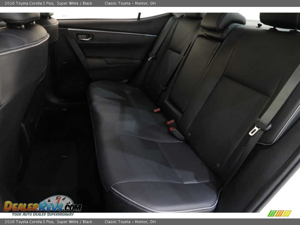 2016 Toyota Corolla S Plus Super White / Black Photo #17
