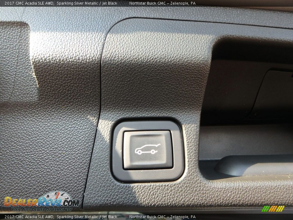 2017 GMC Acadia SLE AWD Sparkling Silver Metallic / Jet Black Photo #11