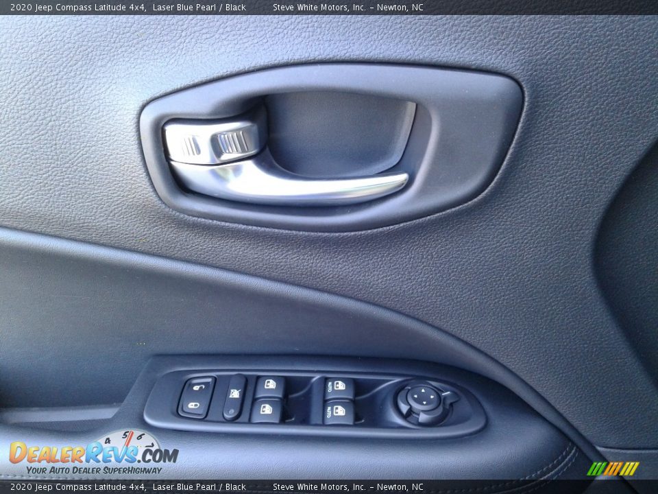 2020 Jeep Compass Latitude 4x4 Laser Blue Pearl / Black Photo #9