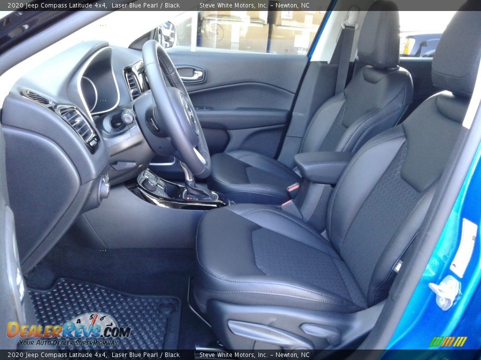 2020 Jeep Compass Latitude 4x4 Laser Blue Pearl / Black Photo #10
