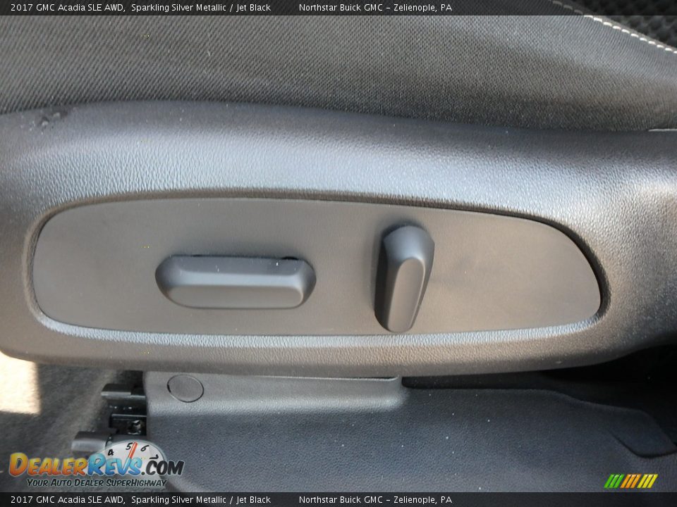 2017 GMC Acadia SLE AWD Sparkling Silver Metallic / Jet Black Photo #17