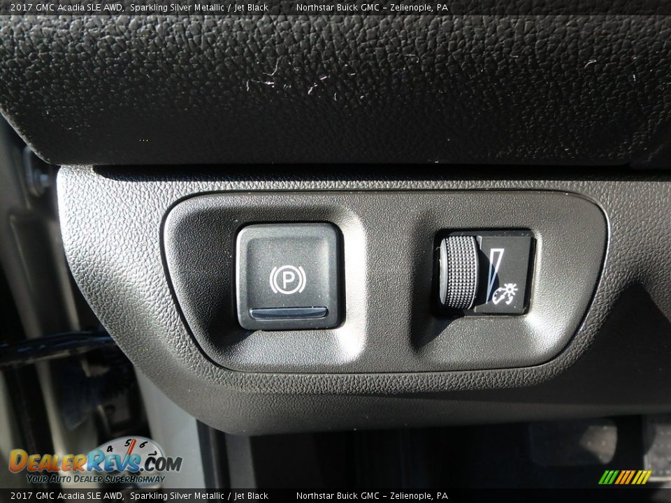 2017 GMC Acadia SLE AWD Sparkling Silver Metallic / Jet Black Photo #18