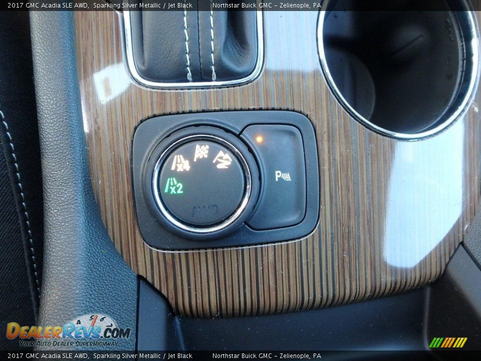 2017 GMC Acadia SLE AWD Sparkling Silver Metallic / Jet Black Photo #19