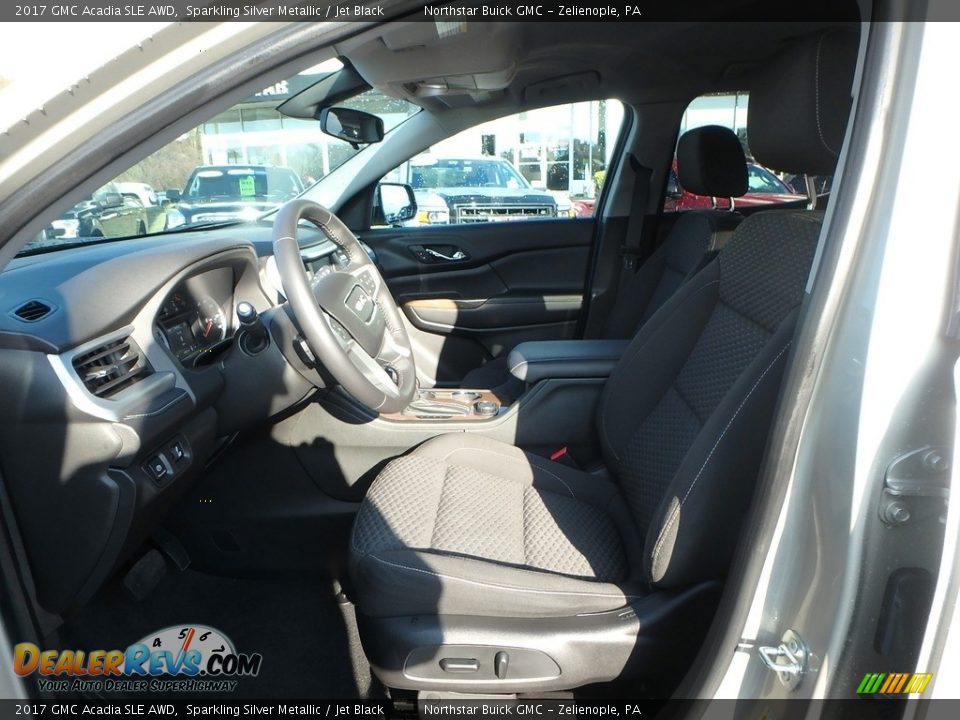 2017 GMC Acadia SLE AWD Sparkling Silver Metallic / Jet Black Photo #20