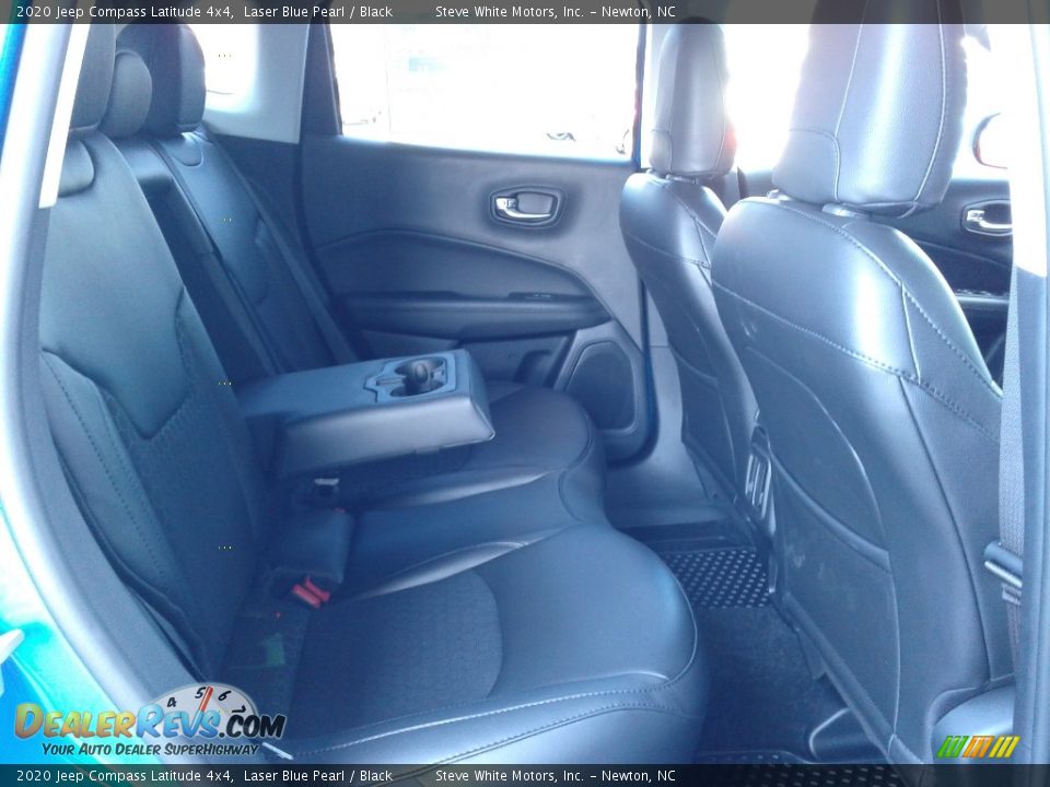 2020 Jeep Compass Latitude 4x4 Laser Blue Pearl / Black Photo #13