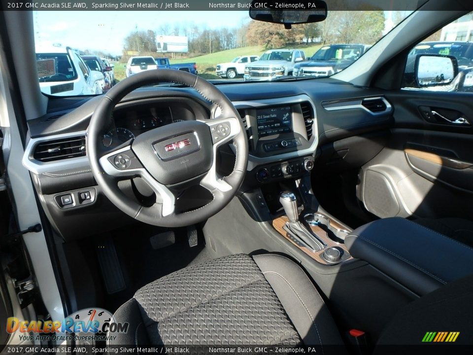 2017 GMC Acadia SLE AWD Sparkling Silver Metallic / Jet Black Photo #23