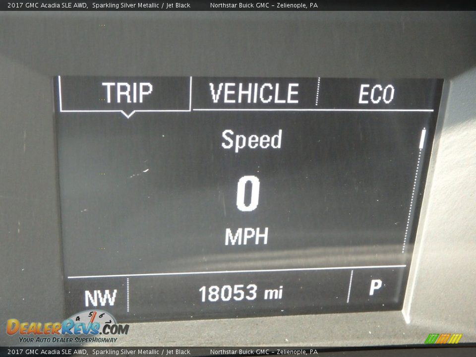 2017 GMC Acadia SLE AWD Sparkling Silver Metallic / Jet Black Photo #30