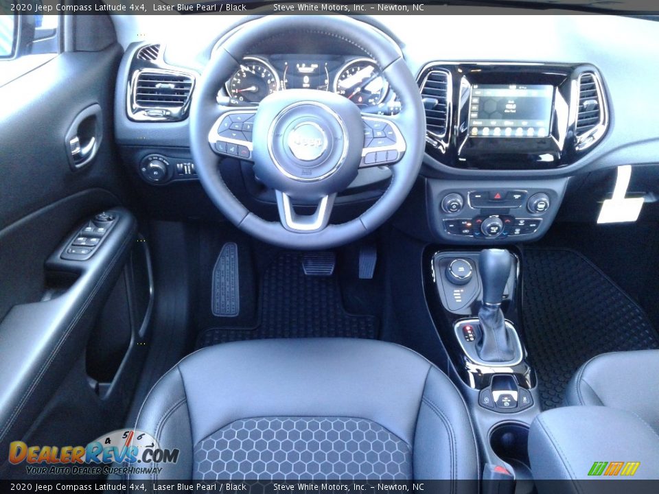 2020 Jeep Compass Latitude 4x4 Laser Blue Pearl / Black Photo #26