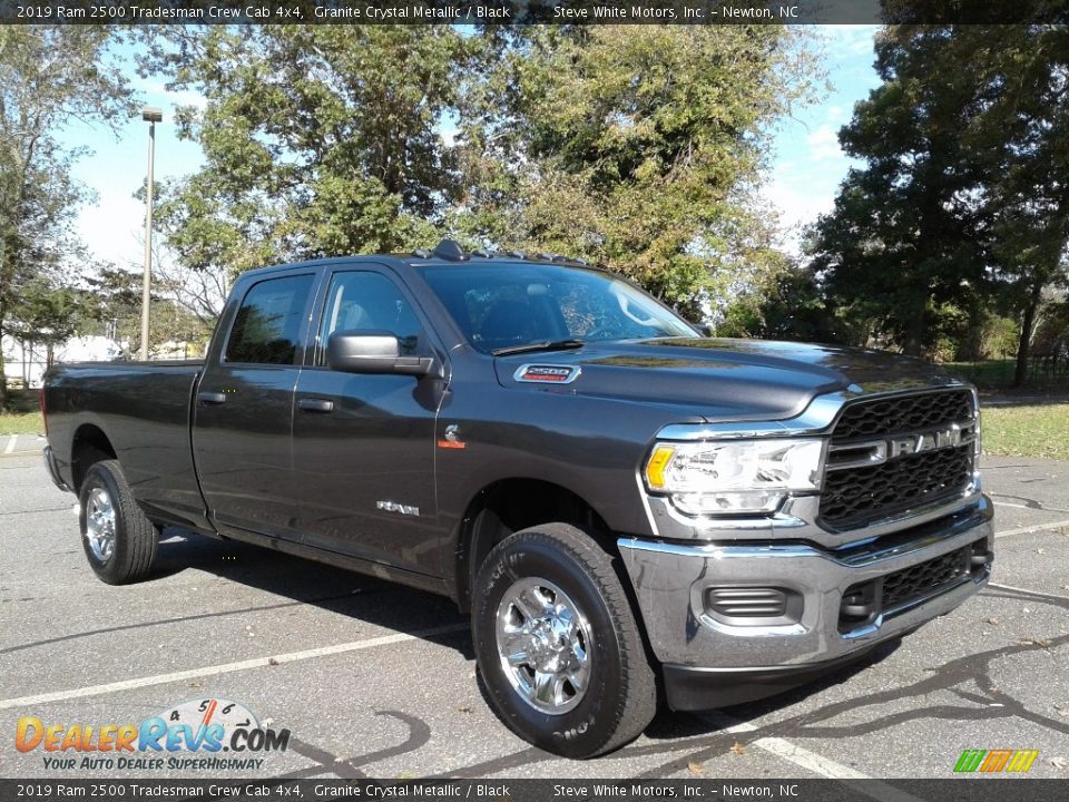 2019 Ram 2500 Tradesman Crew Cab 4x4 Granite Crystal Metallic / Black Photo #4