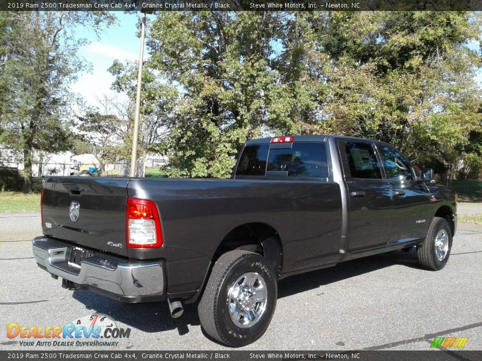 2019 Ram 2500 Tradesman Crew Cab 4x4 Granite Crystal Metallic / Black Photo #6