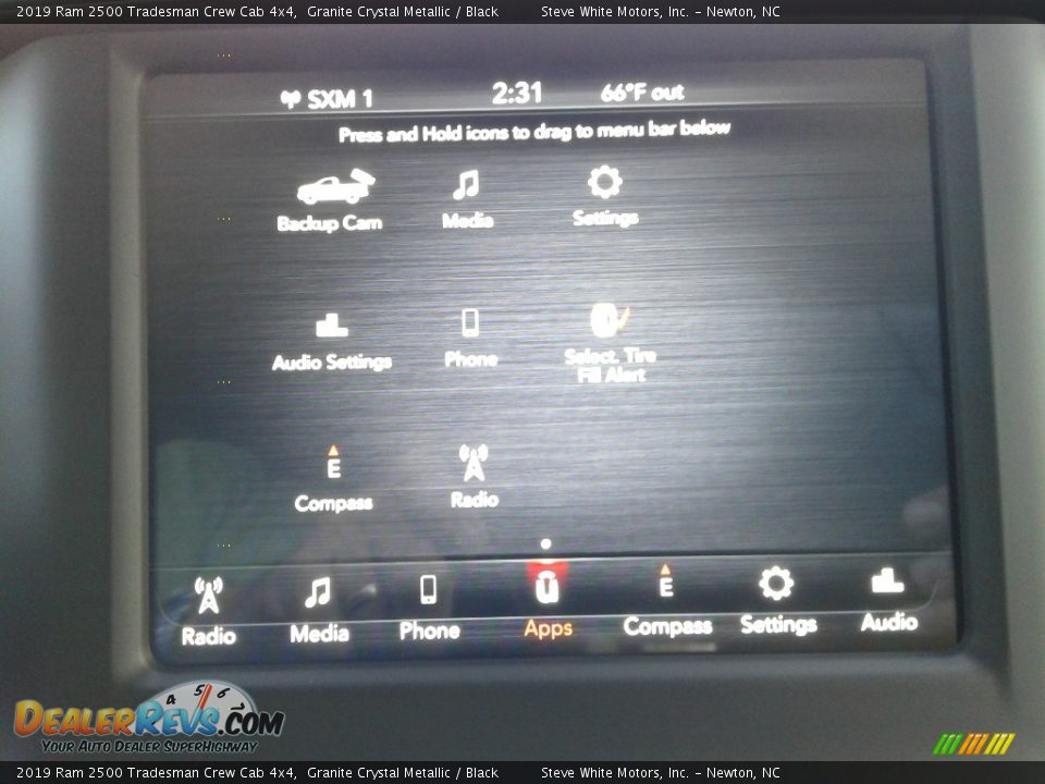 2019 Ram 2500 Tradesman Crew Cab 4x4 Granite Crystal Metallic / Black Photo #23