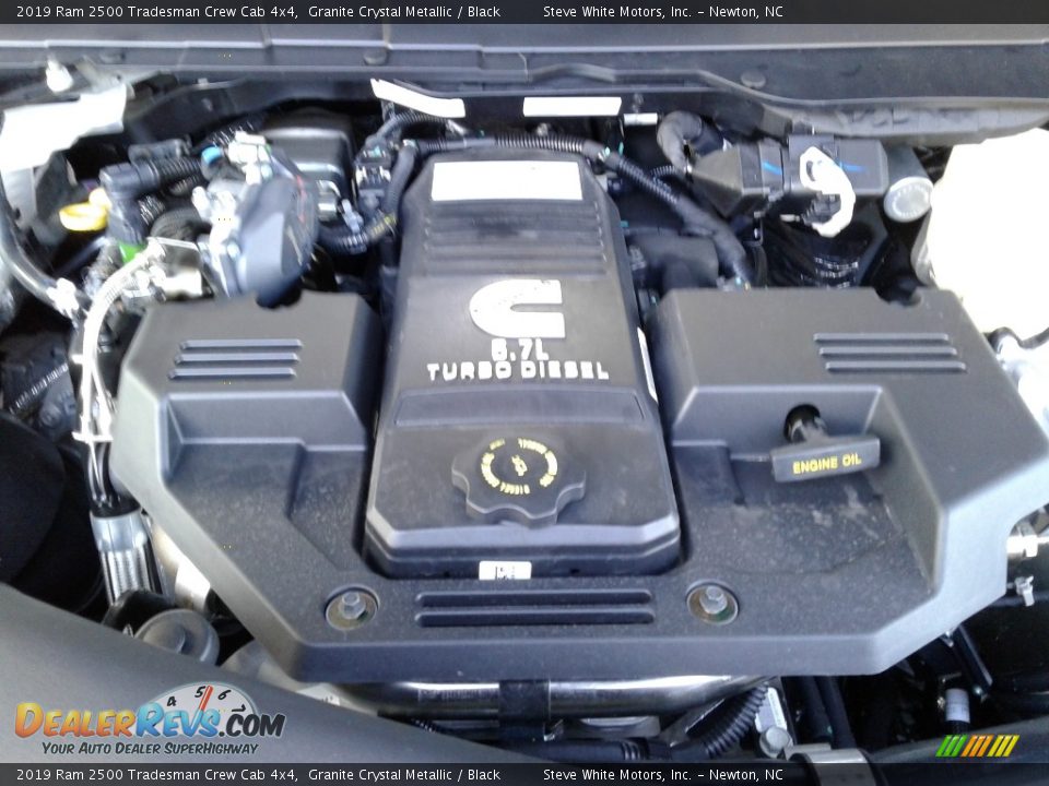 2019 Ram 2500 Tradesman Crew Cab 4x4 Granite Crystal Metallic / Black Photo #29