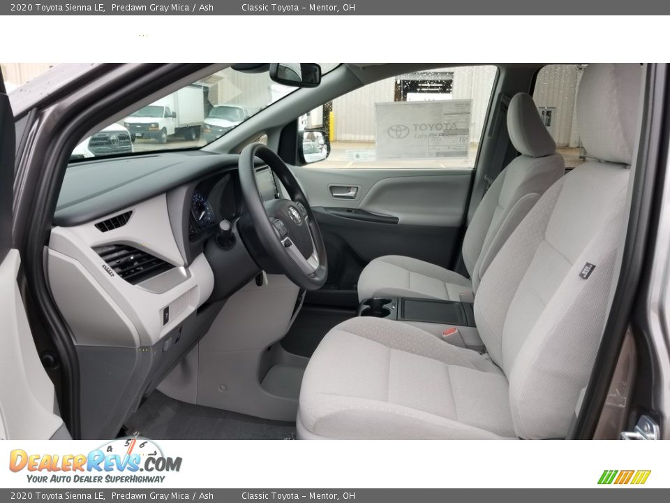 2020 Toyota Sienna LE Predawn Gray Mica / Ash Photo #2