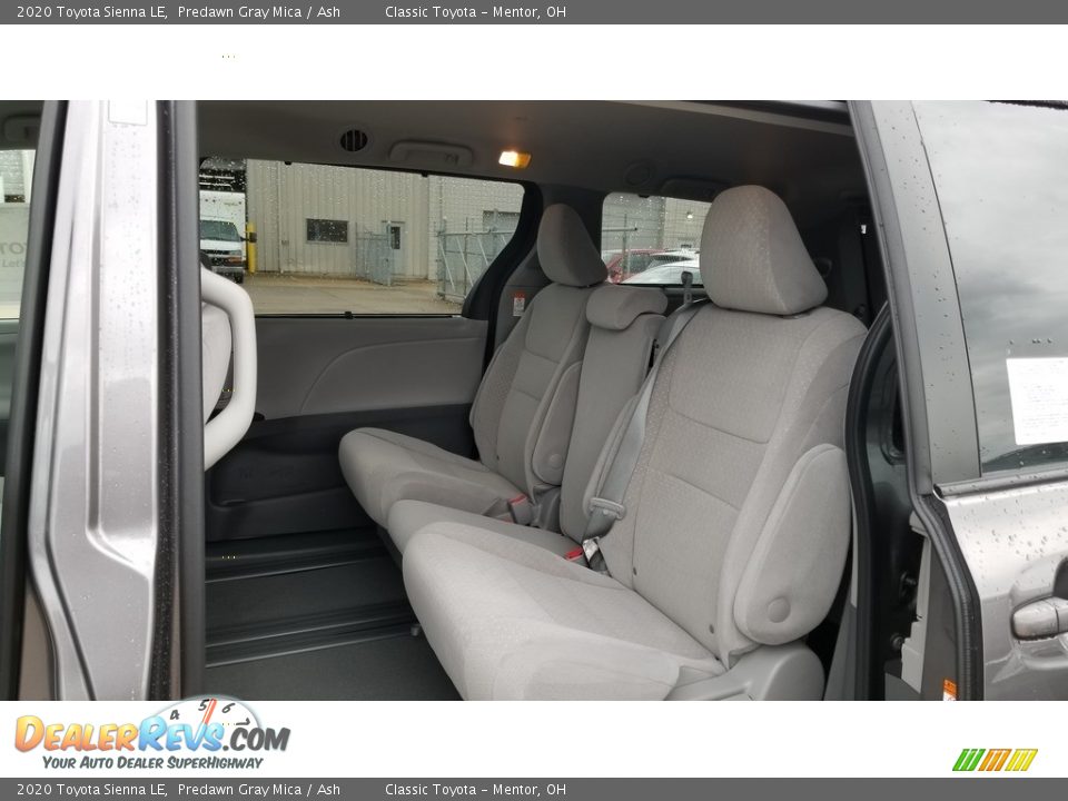 2020 Toyota Sienna LE Predawn Gray Mica / Ash Photo #3