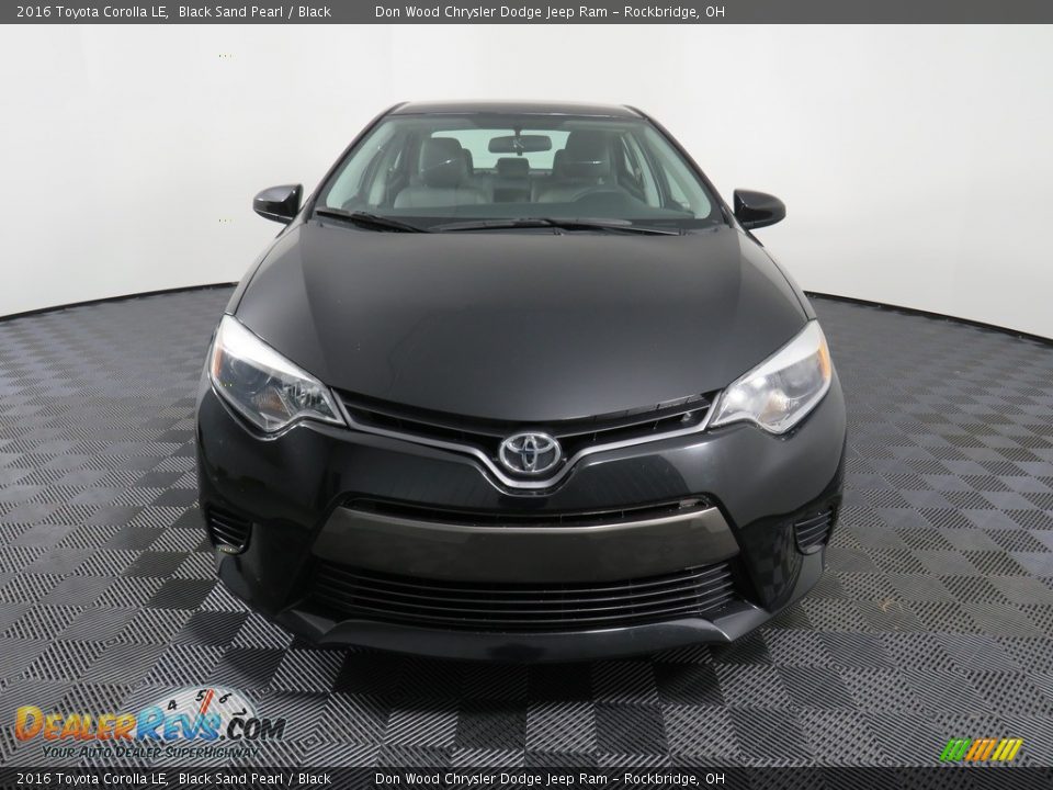 2016 Toyota Corolla LE Black Sand Pearl / Black Photo #6