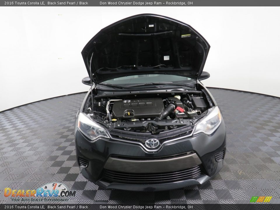 2016 Toyota Corolla LE Black Sand Pearl / Black Photo #7