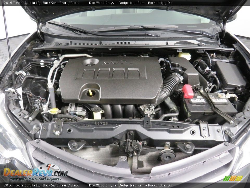 2016 Toyota Corolla LE Black Sand Pearl / Black Photo #8