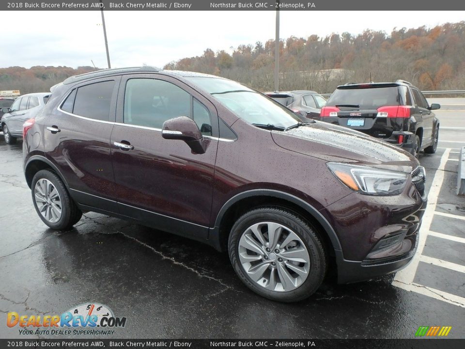 Front 3/4 View of 2018 Buick Encore Preferred AWD Photo #4