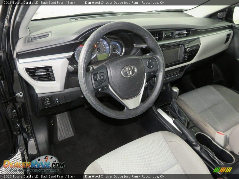 2016 Toyota Corolla LE Black Sand Pearl / Black Photo #22