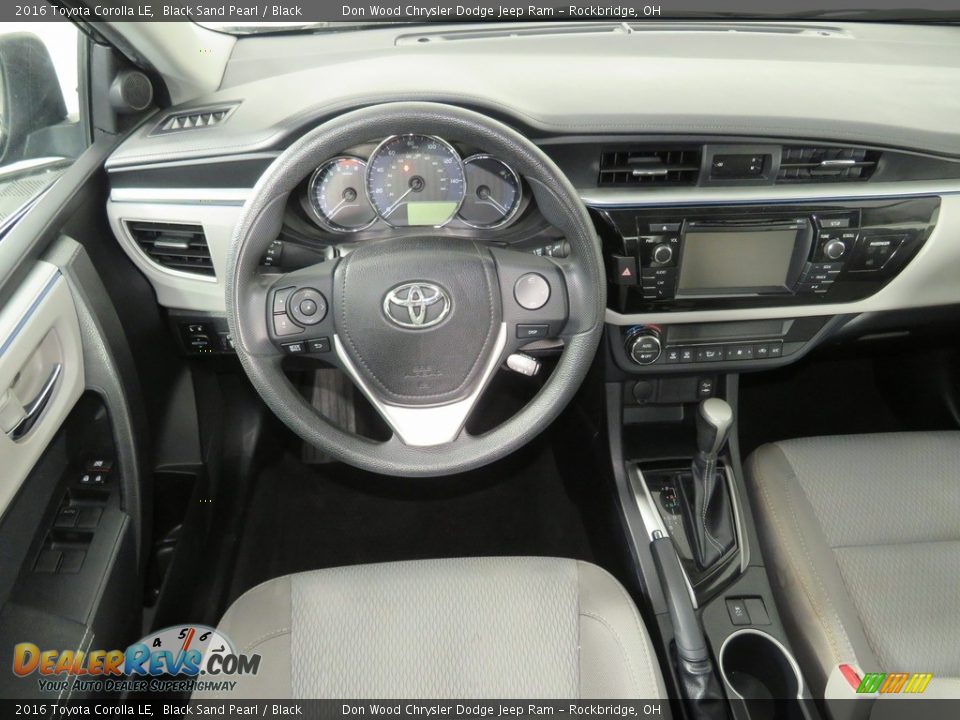 2016 Toyota Corolla LE Black Sand Pearl / Black Photo #26