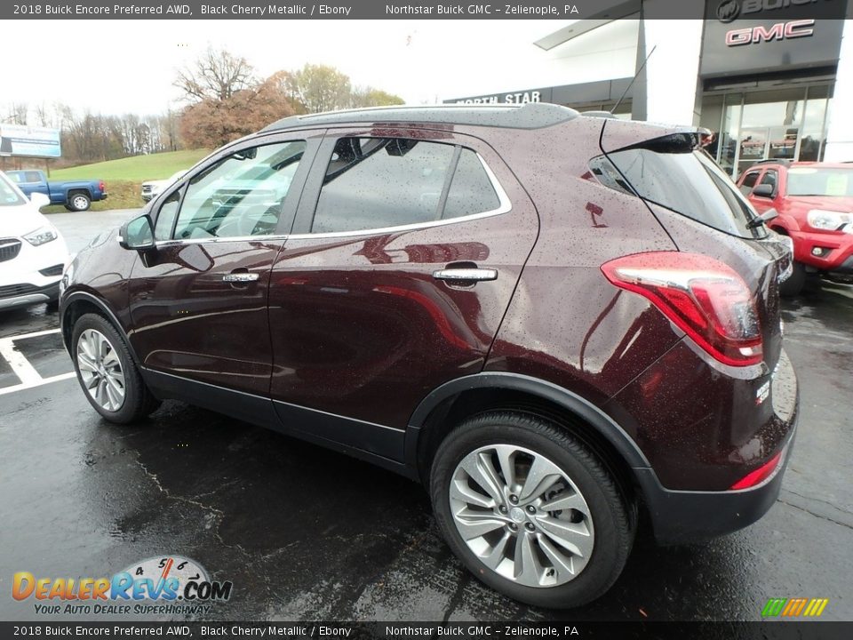 2018 Buick Encore Preferred AWD Black Cherry Metallic / Ebony Photo #12