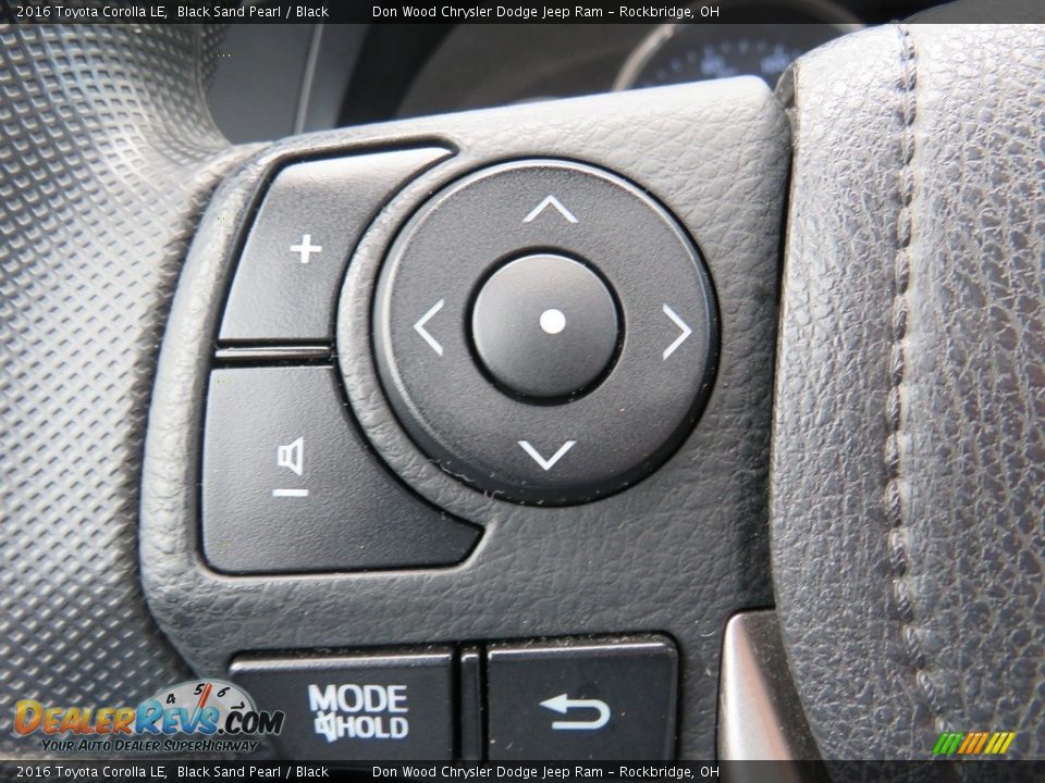 2016 Toyota Corolla LE Black Sand Pearl / Black Photo #35