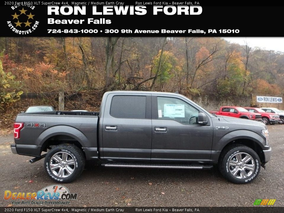 2020 Ford F150 XLT SuperCrew 4x4 Magnetic / Medium Earth Gray Photo #1