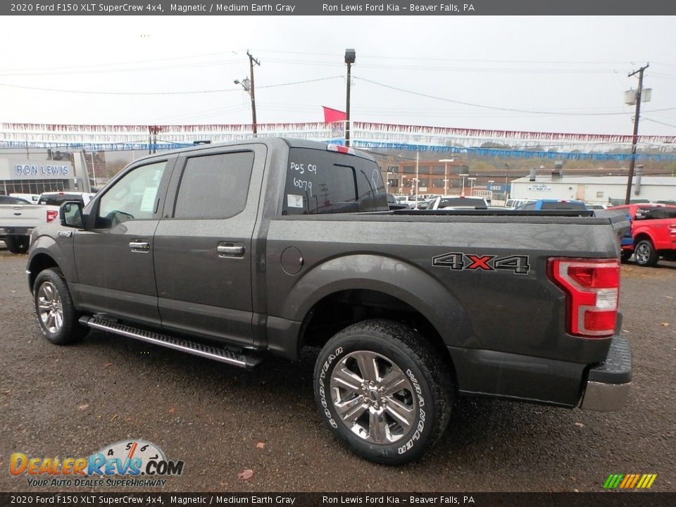 2020 Ford F150 XLT SuperCrew 4x4 Magnetic / Medium Earth Gray Photo #4