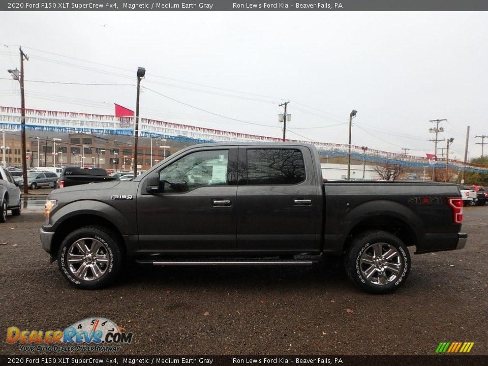 2020 Ford F150 XLT SuperCrew 4x4 Magnetic / Medium Earth Gray Photo #5