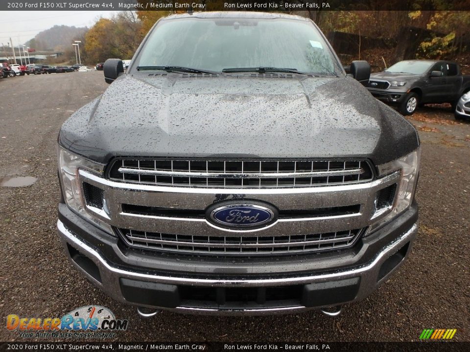 2020 Ford F150 XLT SuperCrew 4x4 Magnetic / Medium Earth Gray Photo #7