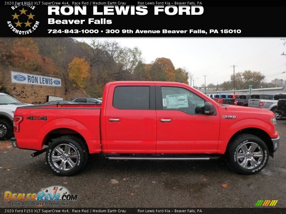 2020 Ford F150 XLT SuperCrew 4x4 Race Red / Medium Earth Gray Photo #1