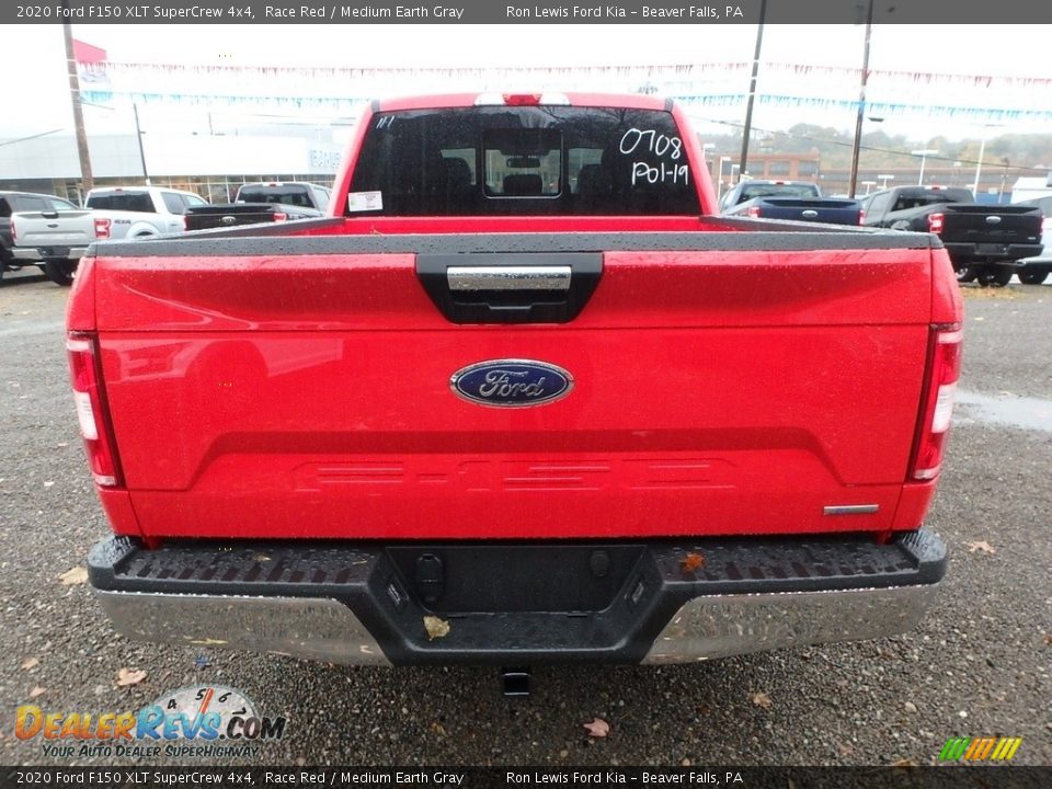 2020 Ford F150 XLT SuperCrew 4x4 Race Red / Medium Earth Gray Photo #3