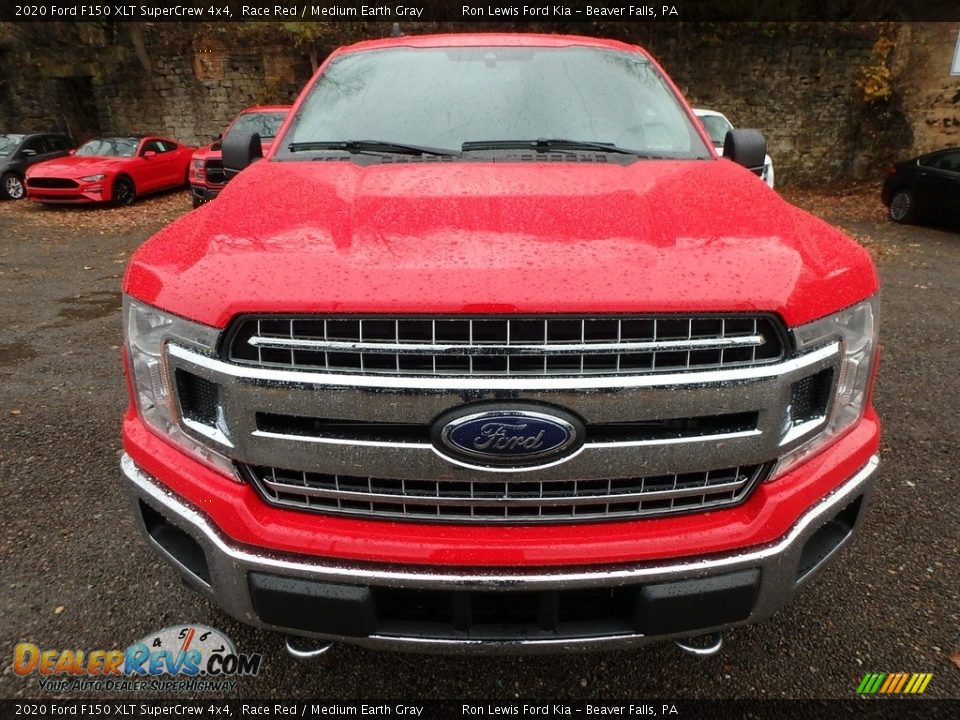 2020 Ford F150 XLT SuperCrew 4x4 Race Red / Medium Earth Gray Photo #7