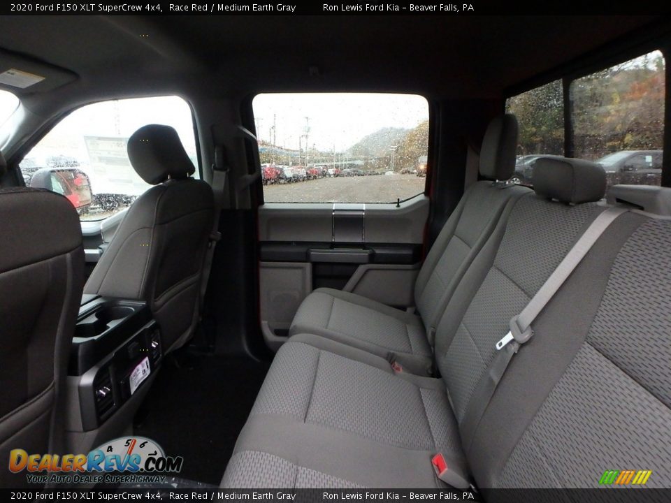 Rear Seat of 2020 Ford F150 XLT SuperCrew 4x4 Photo #13