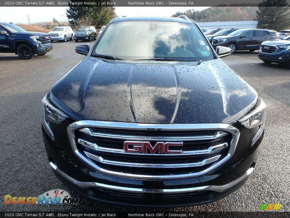 2020 GMC Terrain SLT AWD Ebony Twilight Metallic / Jet Black Photo #2