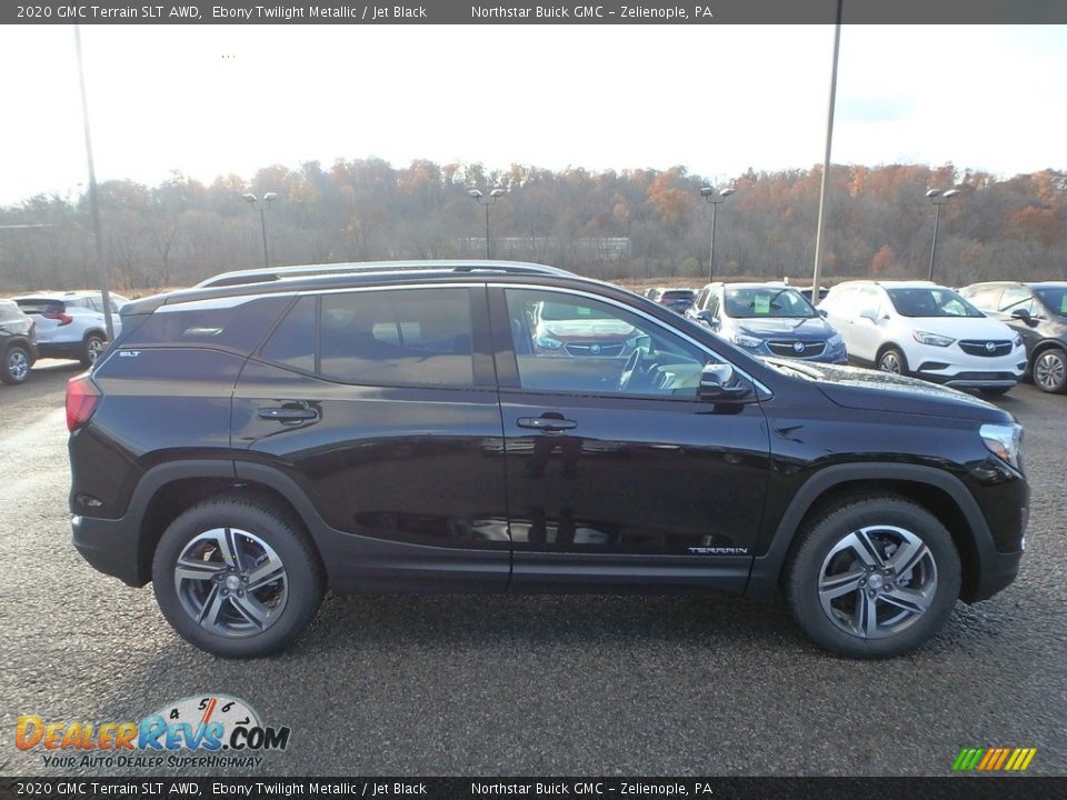 2020 GMC Terrain SLT AWD Ebony Twilight Metallic / Jet Black Photo #4