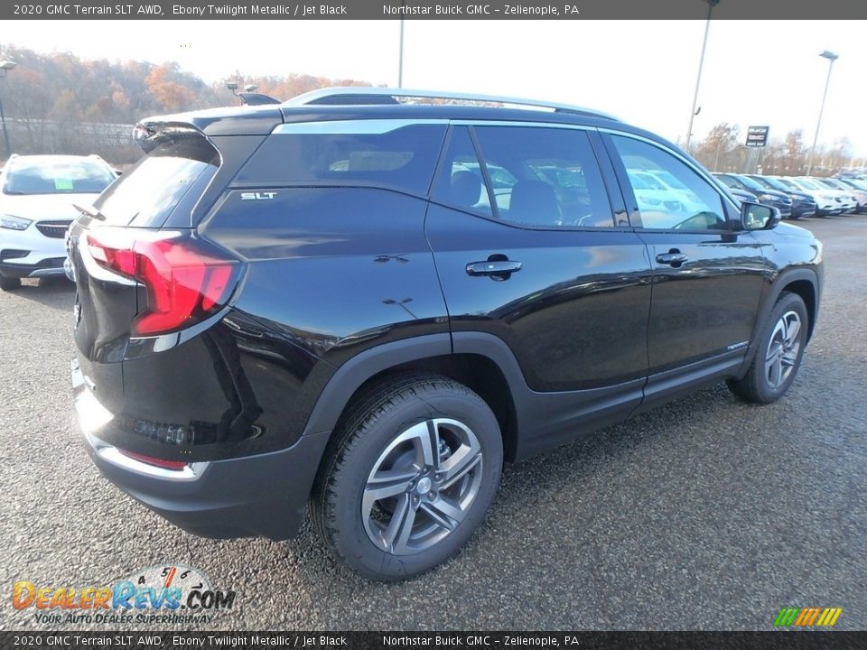 2020 GMC Terrain SLT AWD Ebony Twilight Metallic / Jet Black Photo #5