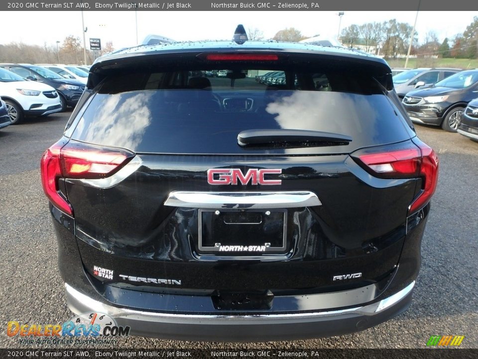 2020 GMC Terrain SLT AWD Ebony Twilight Metallic / Jet Black Photo #6