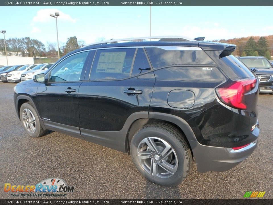 2020 GMC Terrain SLT AWD Ebony Twilight Metallic / Jet Black Photo #8