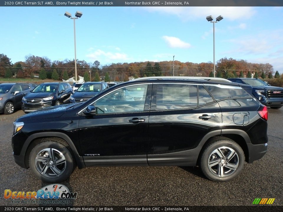 2020 GMC Terrain SLT AWD Ebony Twilight Metallic / Jet Black Photo #9