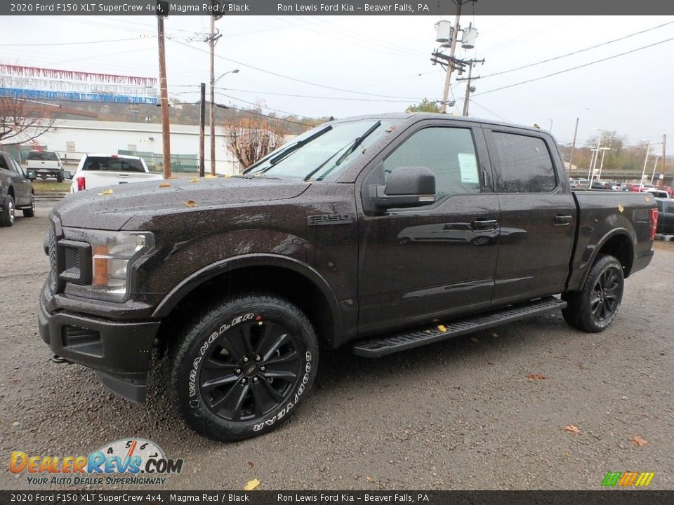 2020 Ford F150 XLT SuperCrew 4x4 Magma Red / Black Photo #6