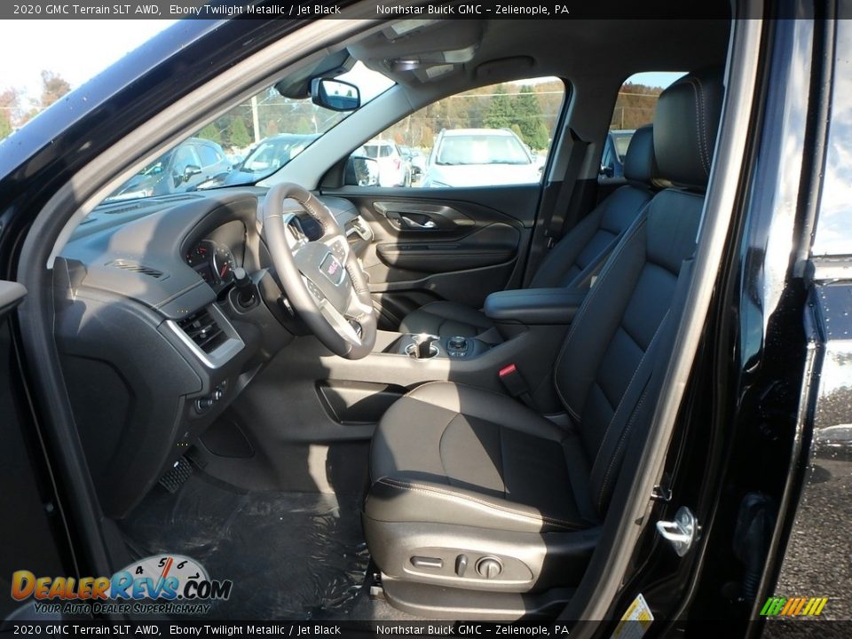 2020 GMC Terrain SLT AWD Ebony Twilight Metallic / Jet Black Photo #12